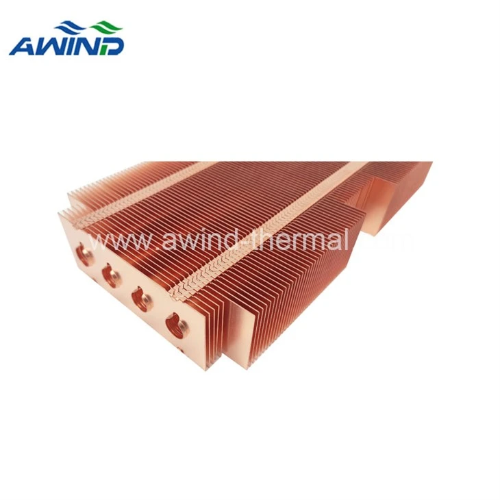 Zippered Fin Heat Sinks